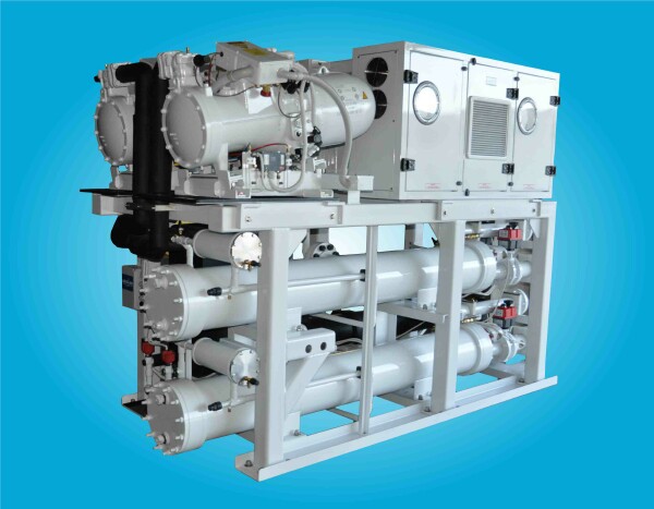 OM100P2VGEK 100 Ton Chiller Unit by Aqua-Air