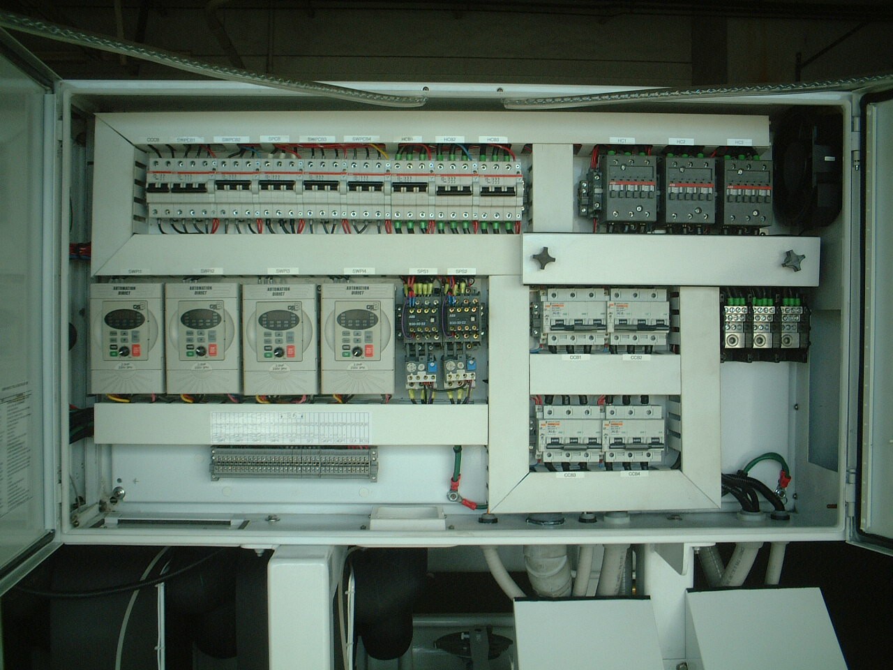 OM75P-4VIHD Control Panel-Right Side