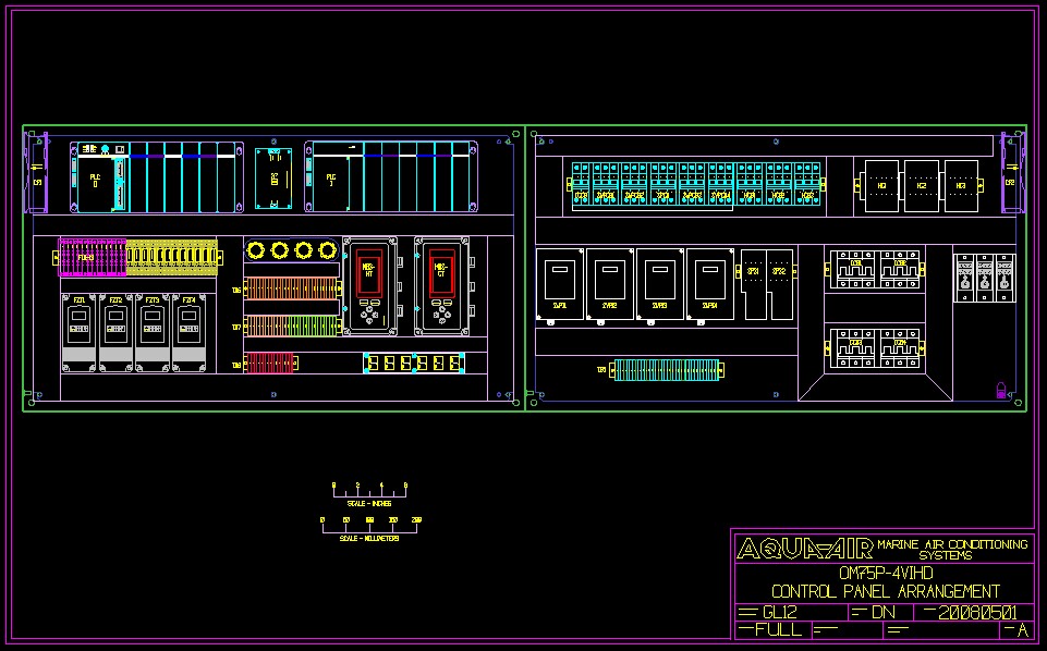 Control Panel Internal Layout